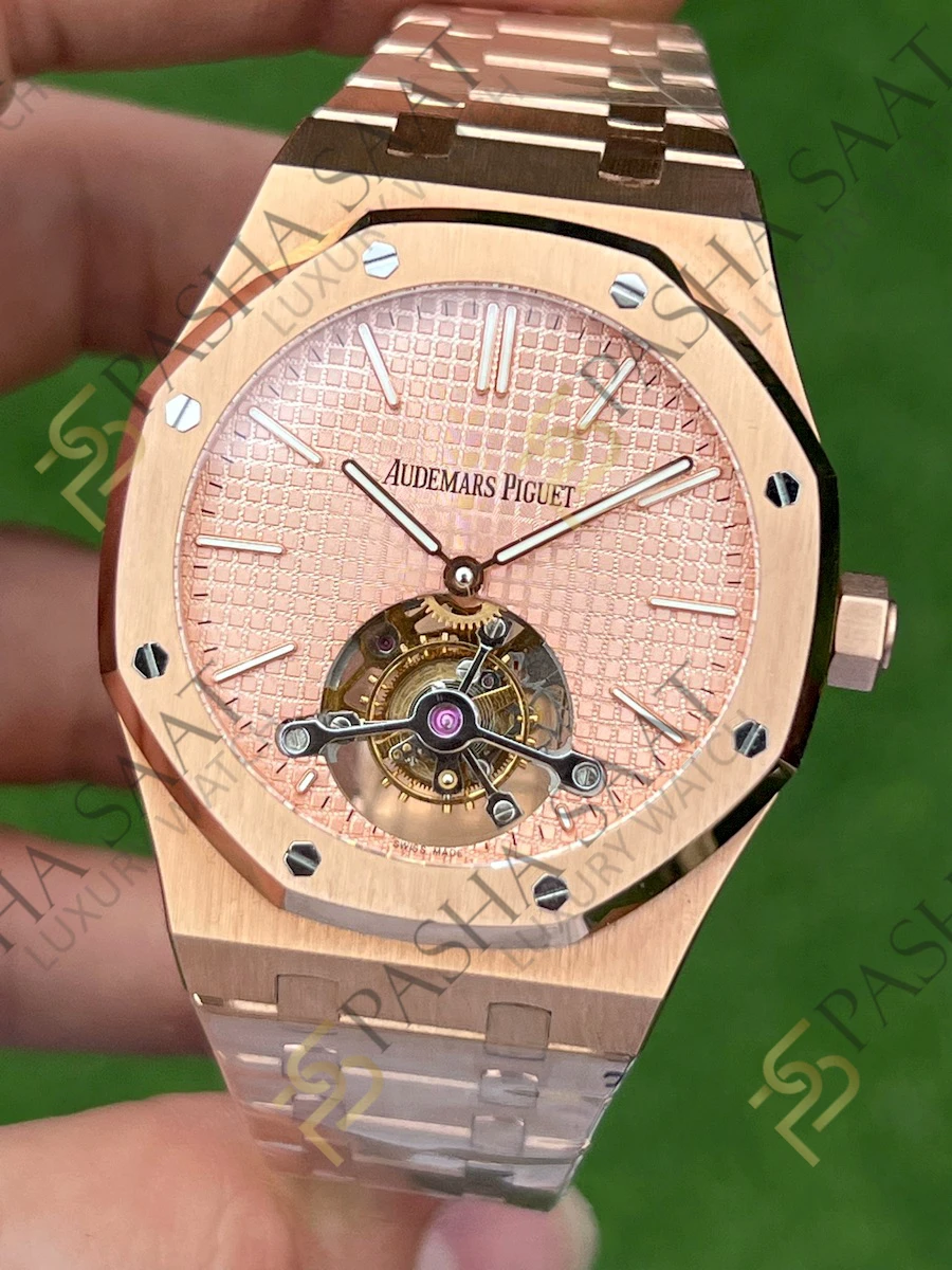 Audemars Piguet Royal Oak 41 Rose Gold Rose Kadran Superclone Saat