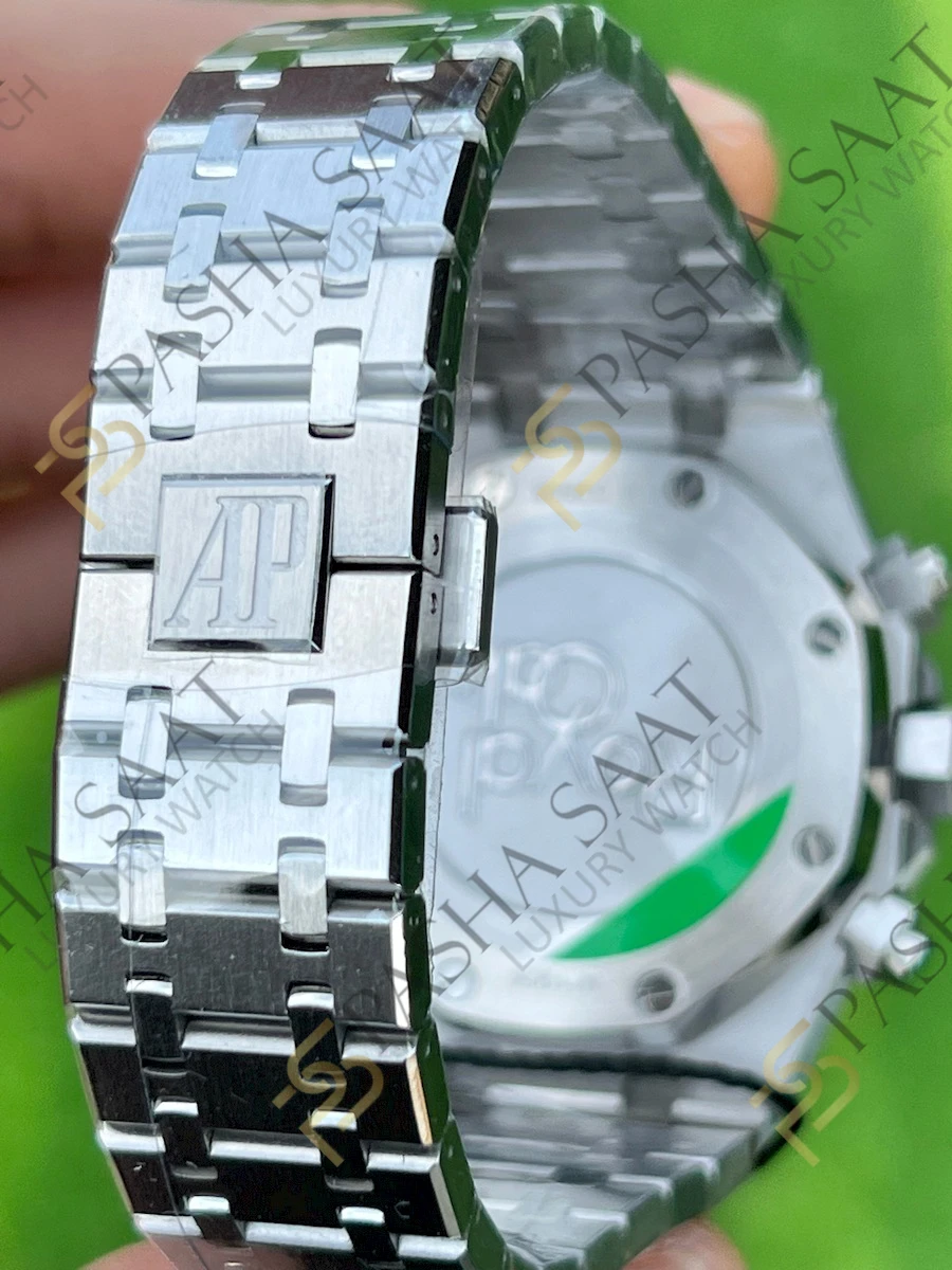 Audemars Piguet Royal Oak Chronograph 26240st Lacivert Kadran Clone Eta Saat - Görsel 5