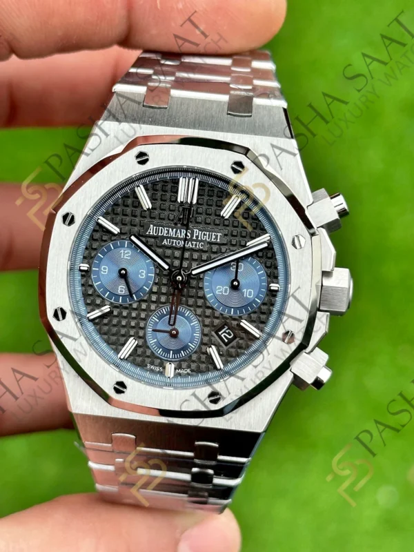 Audemars Piguet Royal Oak Chronograph 26331ST Siyah Kadran Superclone Saat