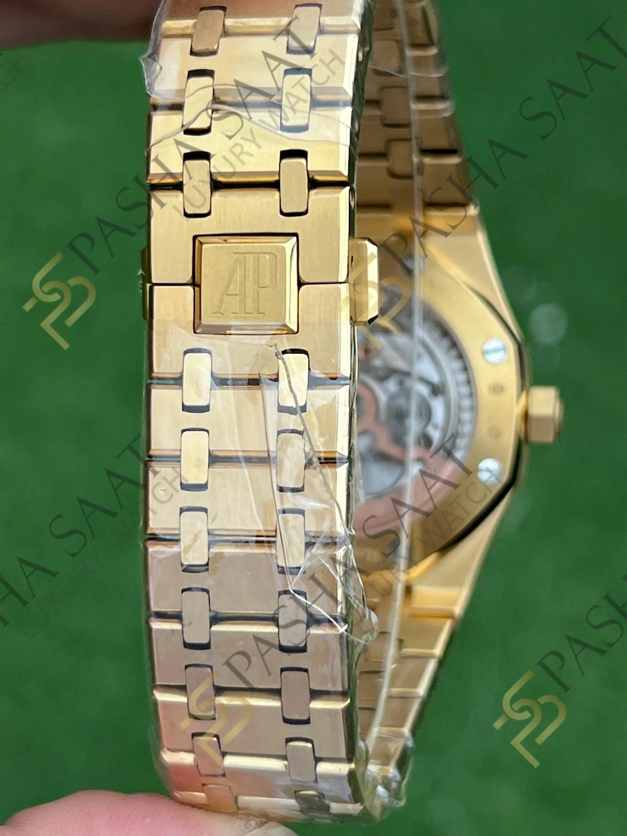 Audemars Piguet Royal Oak Ekstra İnce Mavi Kadran 15206 Superclone Saat Audemars Piguet Royal Oak Ekstra İnce Mavi Kadran 15206 Superclone Saat - Görsel 4