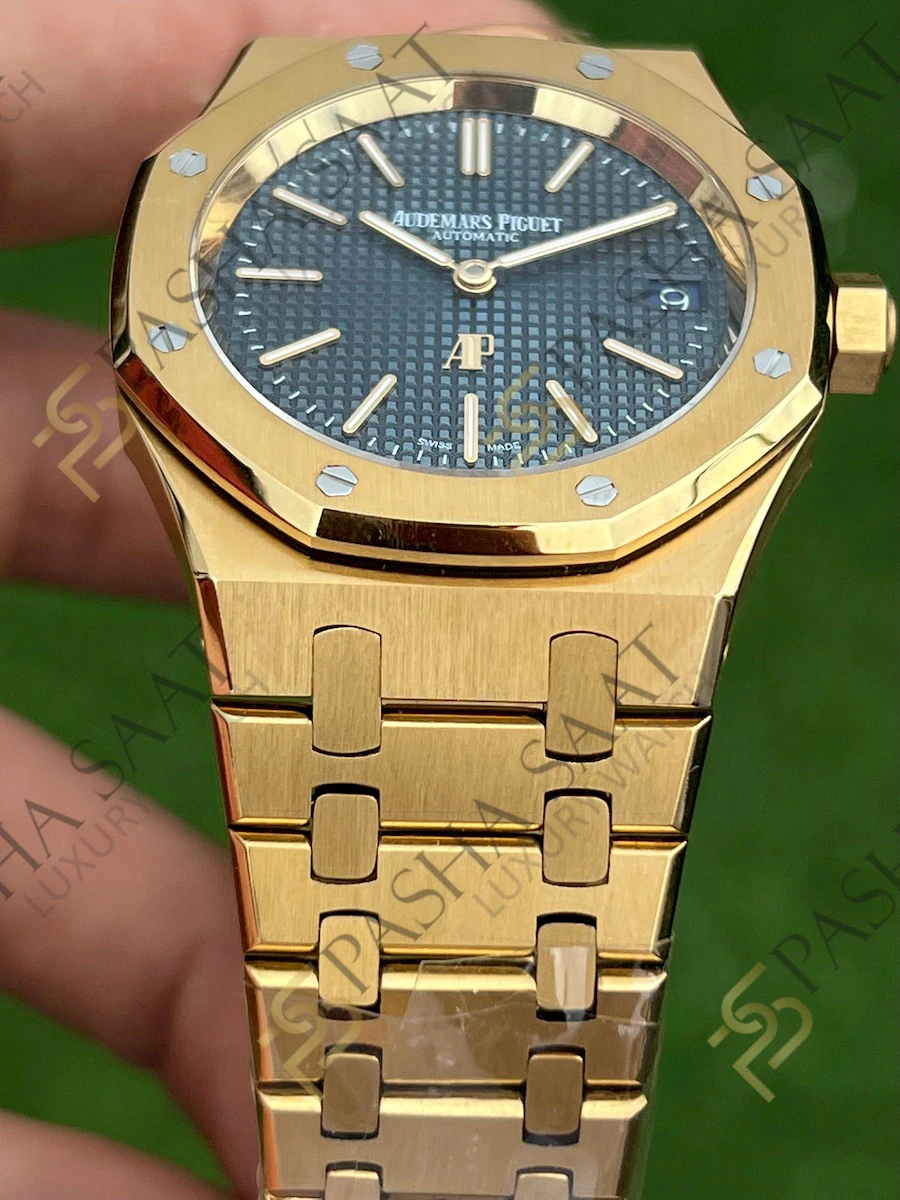 Audemars Piguet Royal Oak Ekstra İnce Mavi Kadran 15206 Superclone Saat Audemars Piguet Royal Oak Ekstra İnce Mavi Kadran 15206 Superclone Saat - Görsel 5