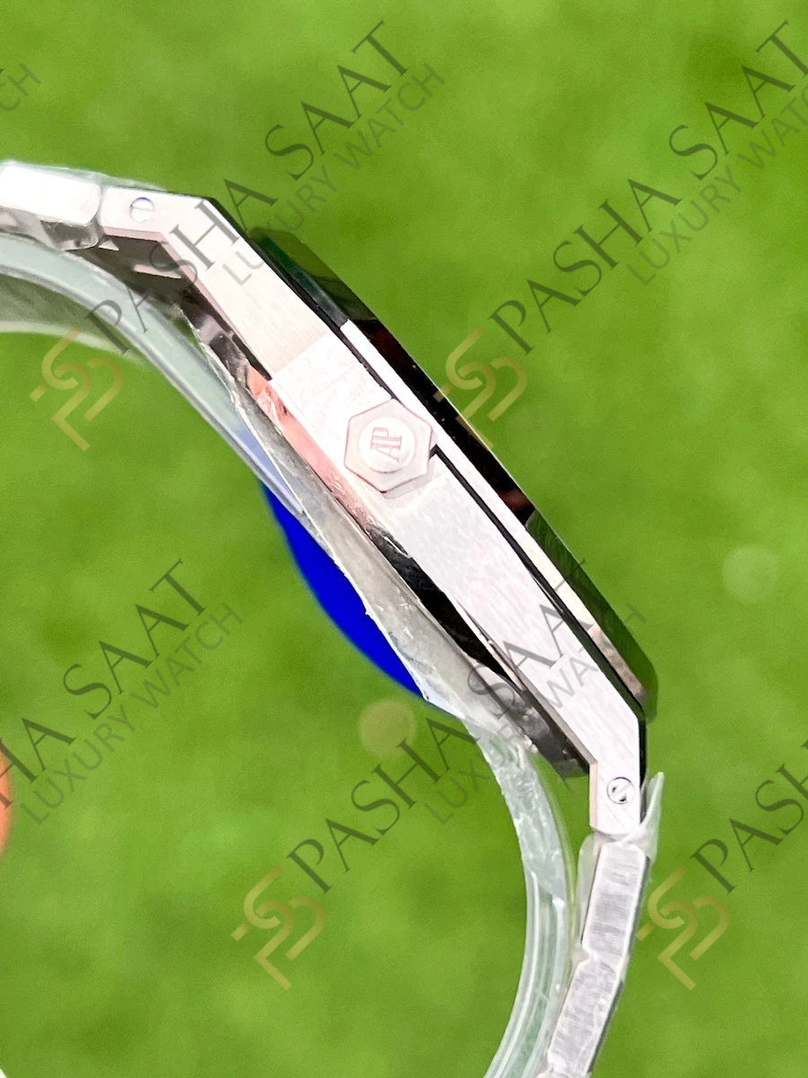 Audemars Piguet Royal Oak Jumbo 39 Mavi Kadran 15202 Superklon ETA Saat Audemars Piguet Royal Oak Jumbo 39 Mavi Kadran 15202 Superklon ETA Saat - Görsel 4