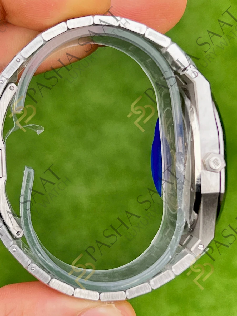 Audemars Piguet Royal Oak Jumbo 39 Mavi Kadran 15202 Superklon ETA Saat Audemars Piguet Royal Oak Jumbo 39 Mavi Kadran 15202 Superklon ETA Saat - Görsel 6