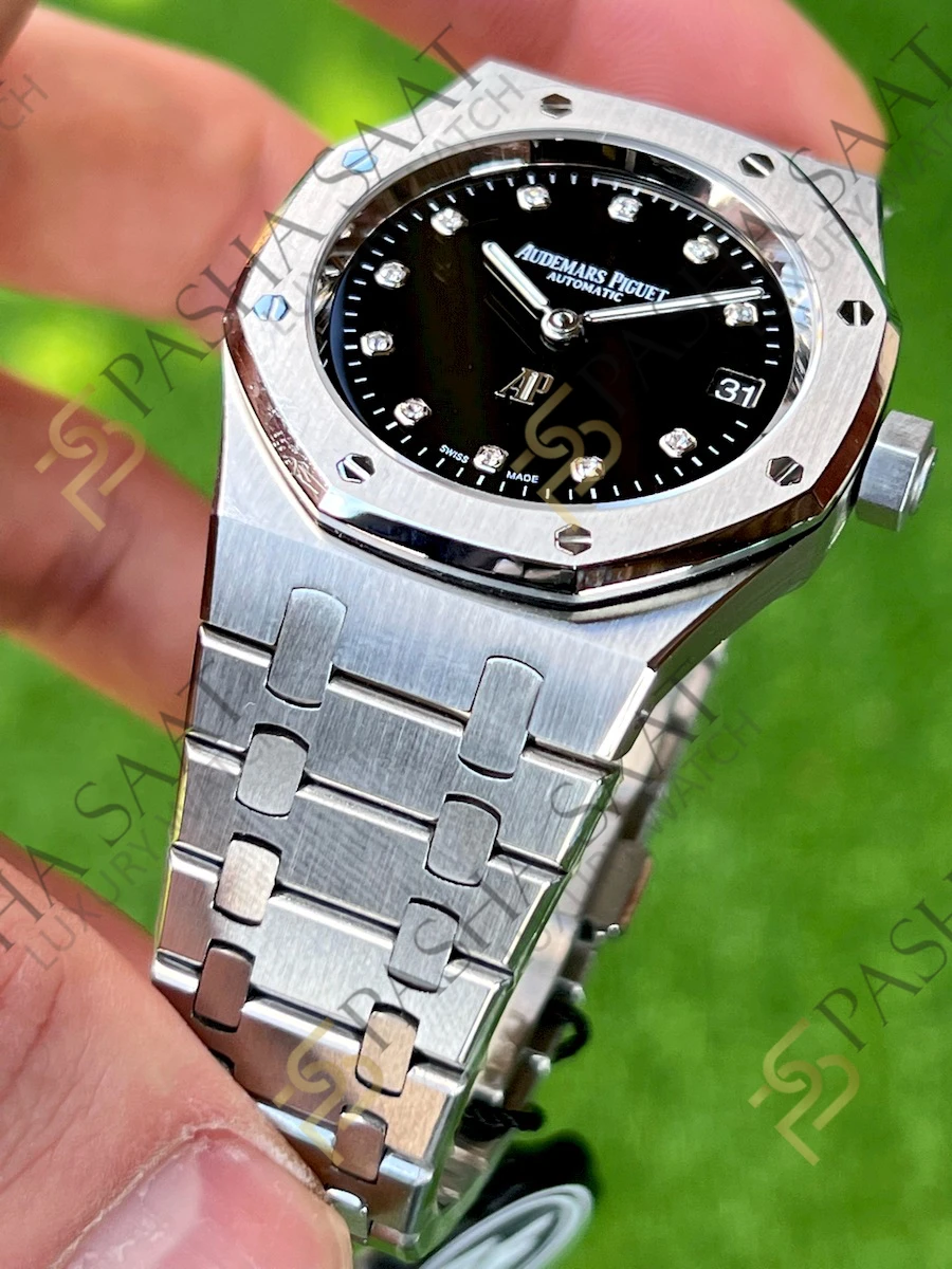 Audemars Piguet Royal Oak Jumbo 39 Siyah Taşlı Kadran 15206 Superklon ETA Saat Audemars Piguet Royal Oak Jumbo 39 Siyah Taşlı Kadran 15206 Superklon ETA Saat - Görsel 3