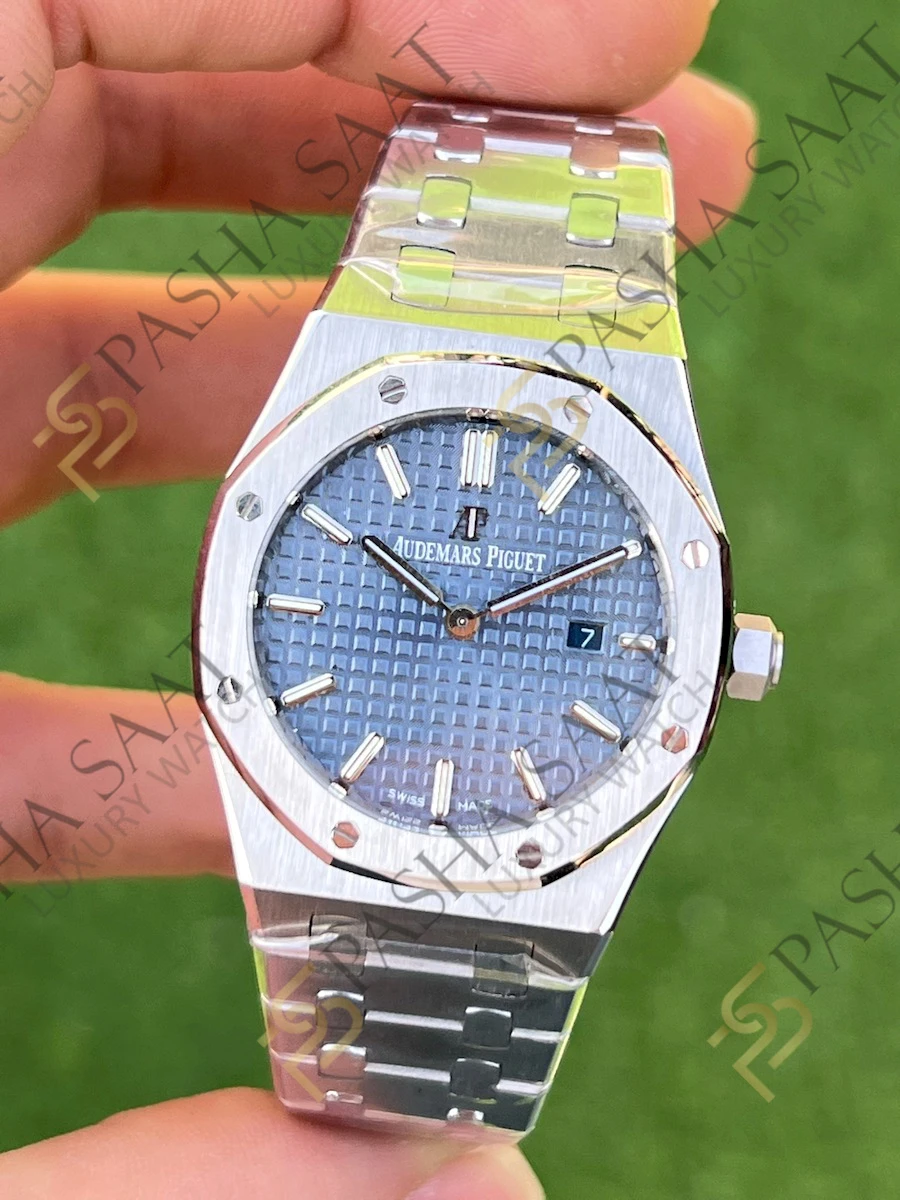 Audemars Piguet Royal Oak Lady 33 Mavi Kadran Superclone Saat Audemars Piguet Royal Oak Lady 33 Mavi Kadran Superclone Saat