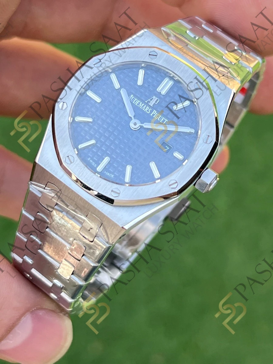 Audemars Piguet Royal Oak Lady 33 Mavi Kadran Superclone Saat Audemars Piguet Royal Oak Lady 33 Mavi Kadran Superclone Saat - Görsel 2