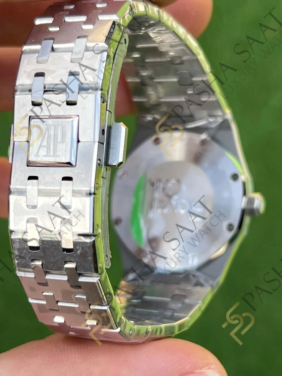 Audemars Piguet Royal Oak Lady 33 Mavi Kadran Superclone Saat Audemars Piguet Royal Oak Lady 33 Mavi Kadran Superclone Saat - Görsel 4