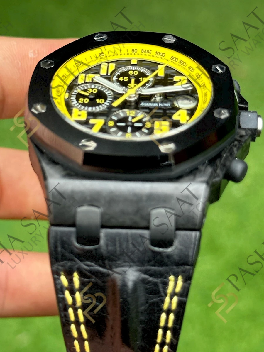 Audemars Piguet Royal Oak Offshore Bumble Bee Karbon Superclone Saat 26176 - Görsel 3