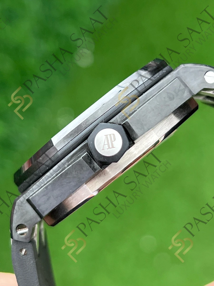 Audemars Piguet Royal Oak Offshore Diver 15706 Karbon Superclone Saat - Görsel 3