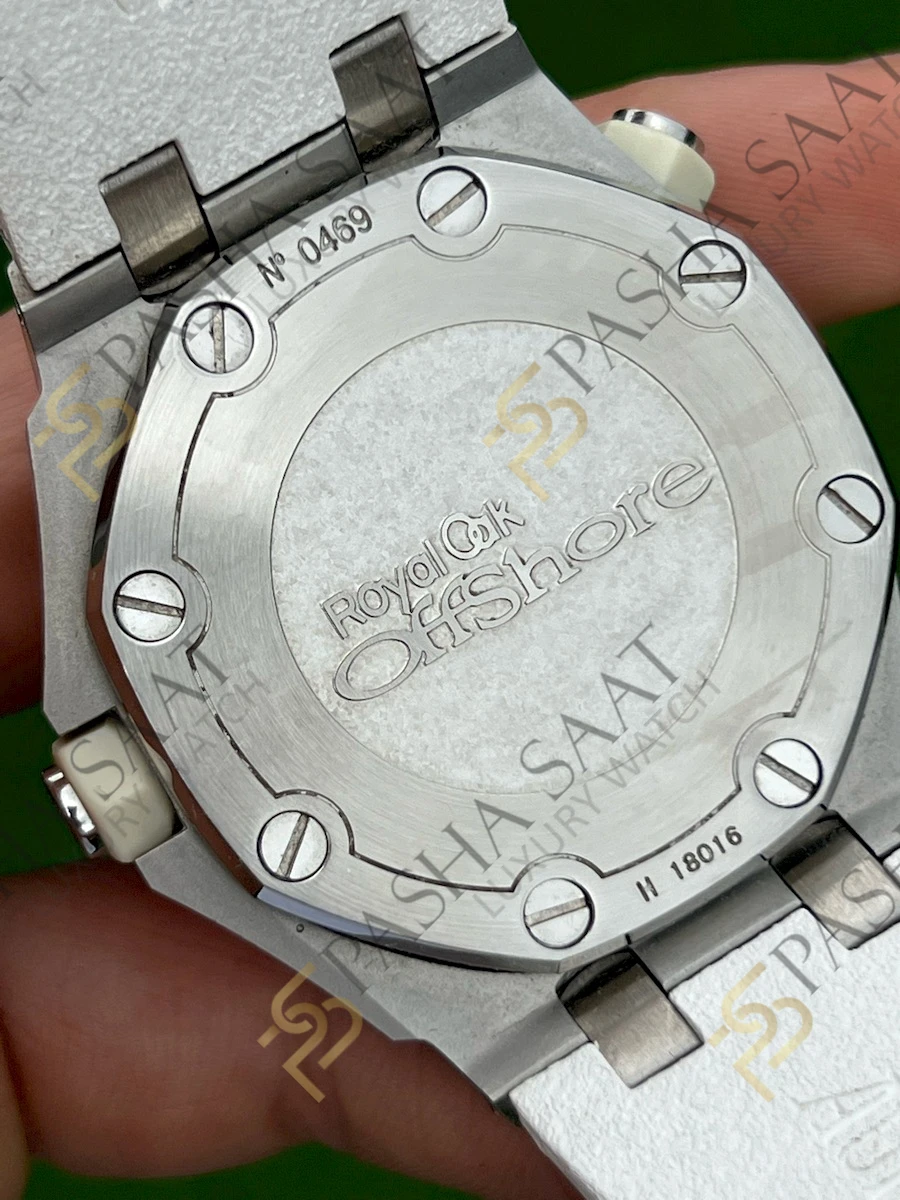 Audemars Piguet Royal Oak Offshore Diver 15710ST Beyaz Kadran Eta Saat - Görsel 4