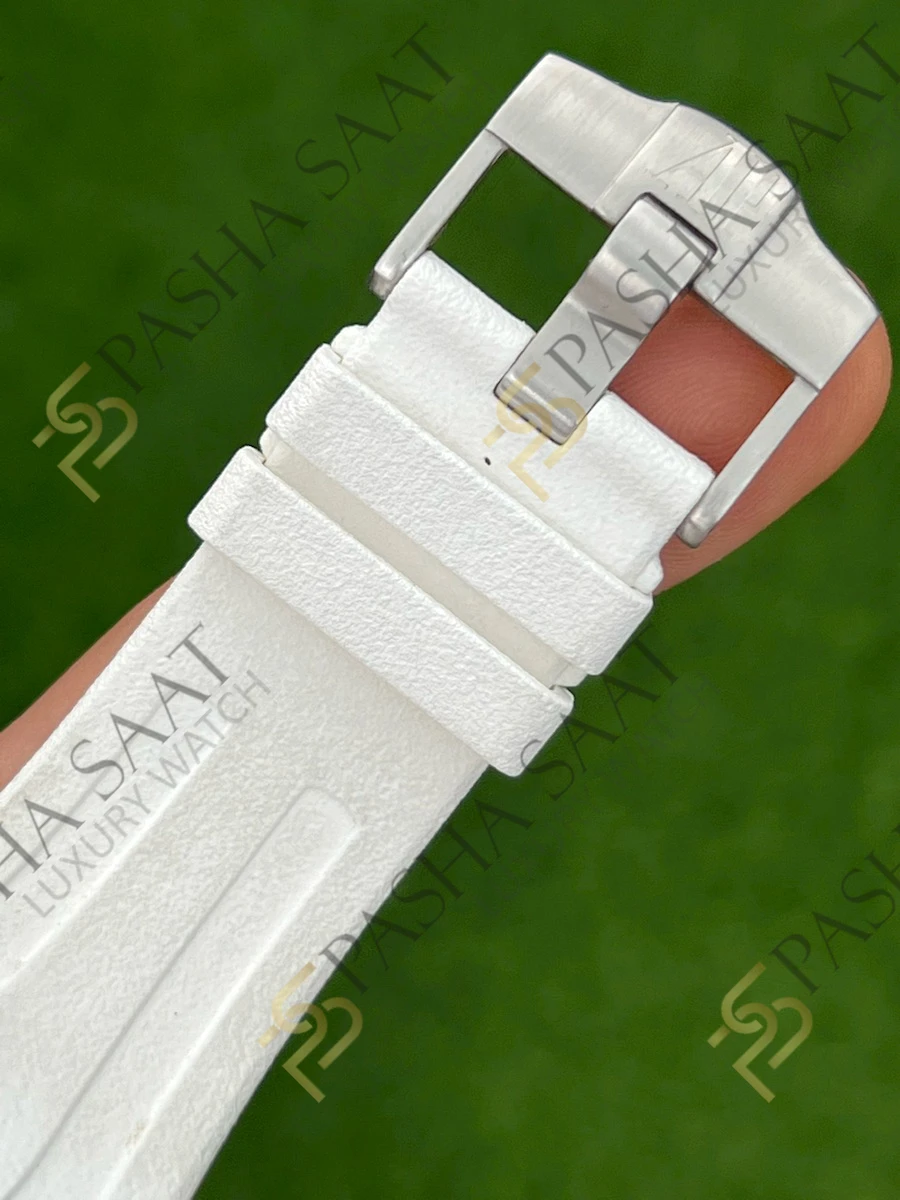 Audemars Piguet Royal Oak Offshore Diver 15710ST Beyaz Kadran Eta Saat - Görsel 5