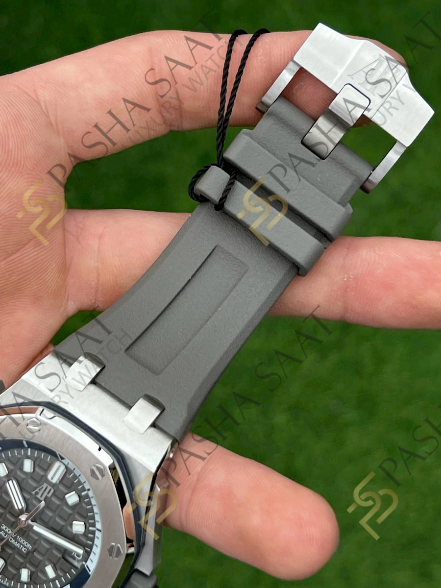 Audemars Piguet Royal Oak Offshore Diver 15720ST Gri Kadran Eta Saat - Görsel 6