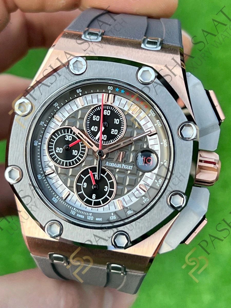 Audemars Piguet Royal Oak Offshore Michael Schumacher Rose Gold Superclone Saat Audemars Piguet Royal Oak Offshore Michael Schumacher Rose Gold Superclone Saat
