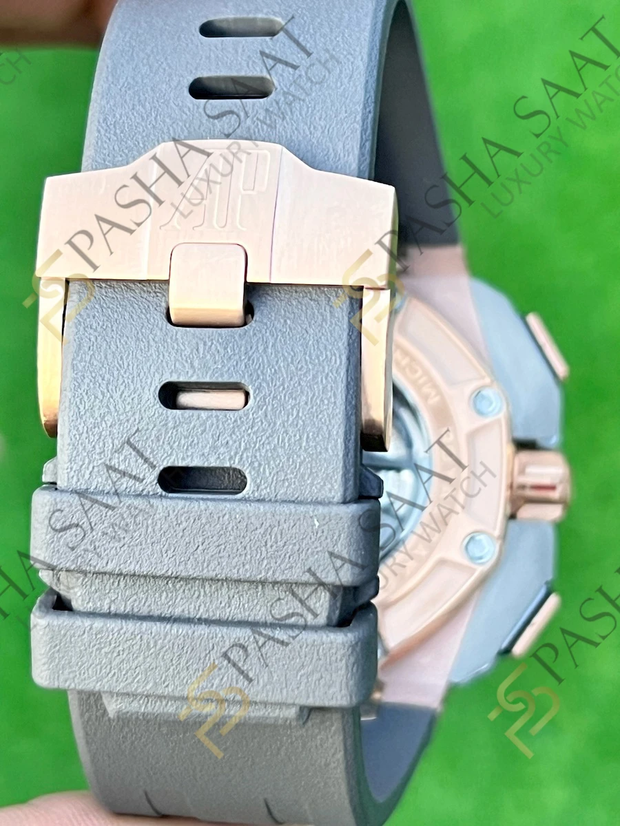 Audemars Piguet Royal Oak Offshore Michael Schumacher Rose Gold Superclone Saat Audemars Piguet Royal Oak Offshore Michael Schumacher Rose Gold Superclone Saat - Görsel 5