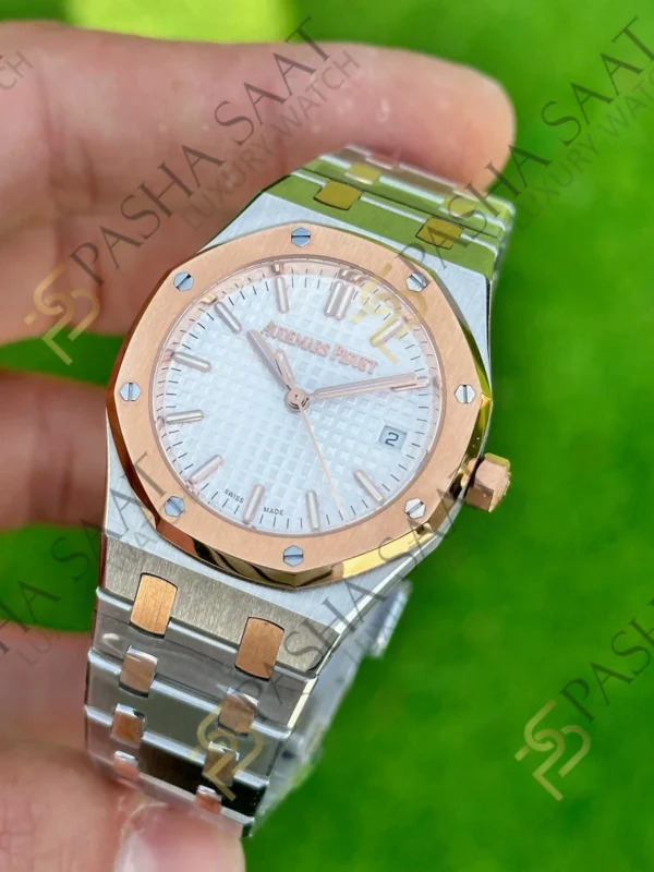 Audemars Piguet Royal Oak Selfwinding 34mm 77450SR Superclone Saat 2