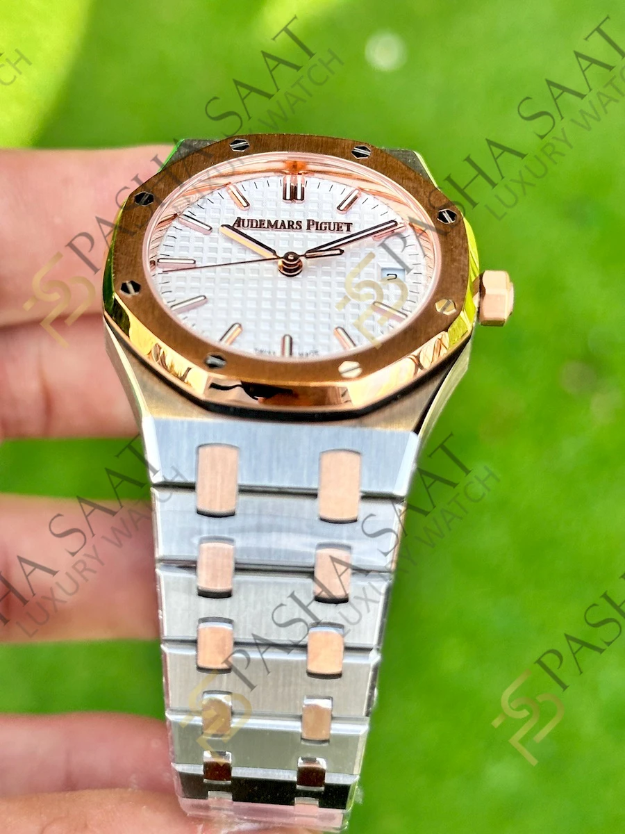 Audemars Piguet Royal Oak Selfwinding 34mm 77450SR Superclone Saat Audemars Piguet Royal Oak Selfwinding 34mm 77450SR Superclone Saat - Görsel 3