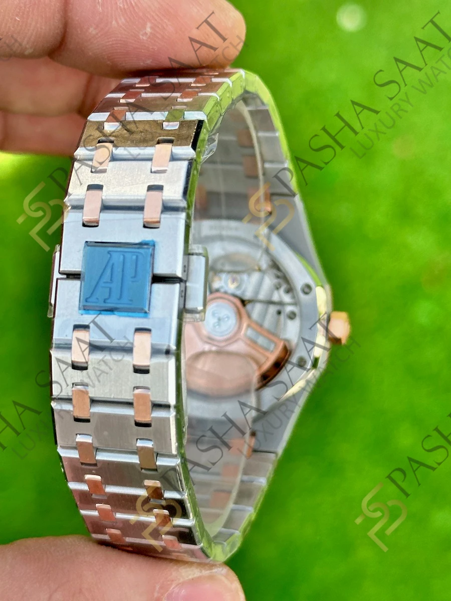 Audemars Piguet Royal Oak Selfwinding 34mm 77450SR Superclone Saat Audemars Piguet Royal Oak Selfwinding 34mm 77450SR Superclone Saat - Görsel 5