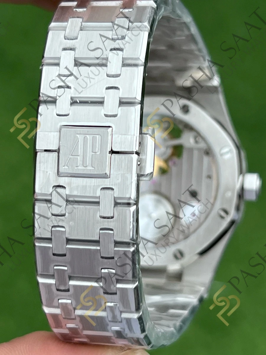 Audemars Piguet Royal Oak Tourbillon Gri Kadran Taşlı Bezel Superclone Saat 26516 - Görsel 5
