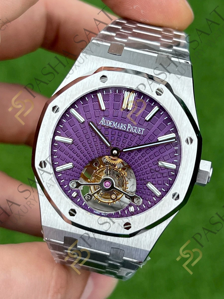 Audemars Piguet Royal Oak Tourbillon Mor Kadran Superclone Saat 26522ST
