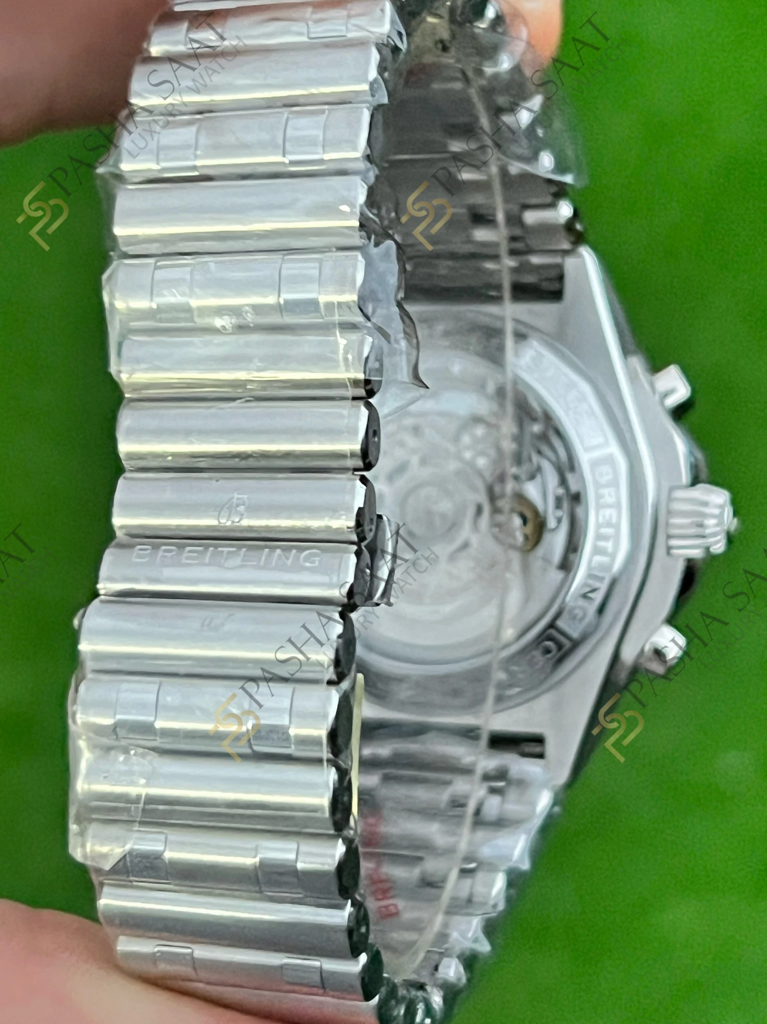 Breitling Chronomat B01 42mm Rose Kadran Siyah Gösterge Superclone Eta Saat - Görsel 5