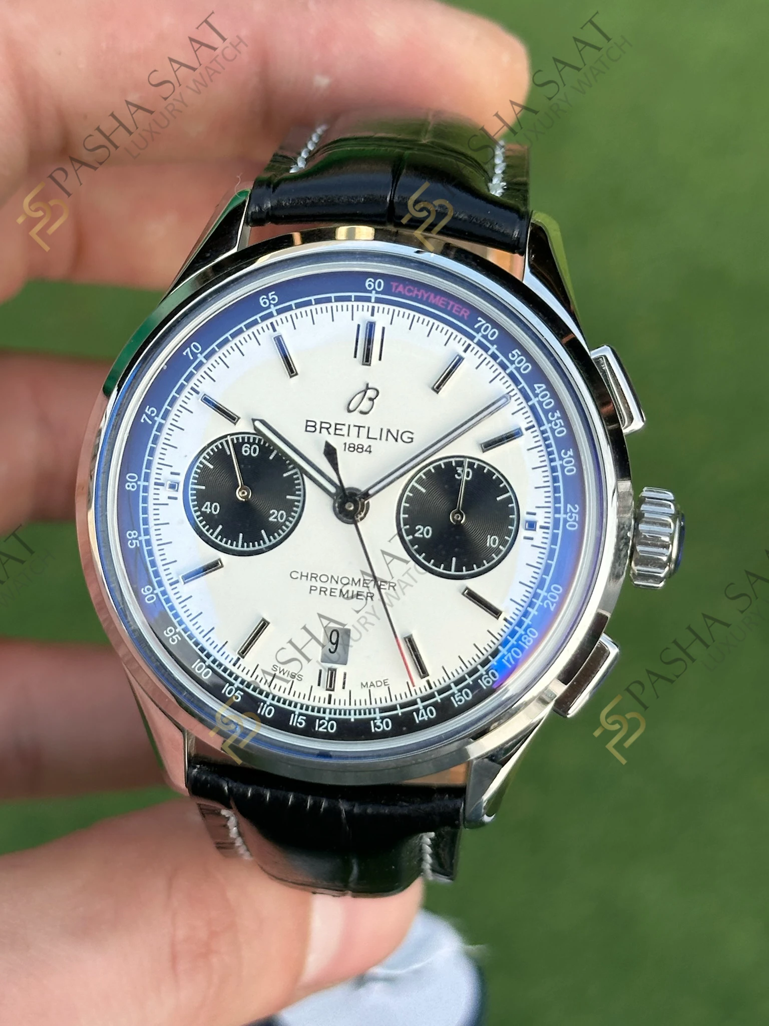 Breitling Premier B01 Panda Kadran Chronograph 42 Eta Saat Breitling Premier B01 Panda Kadran Chronograph 42 Eta Saat
