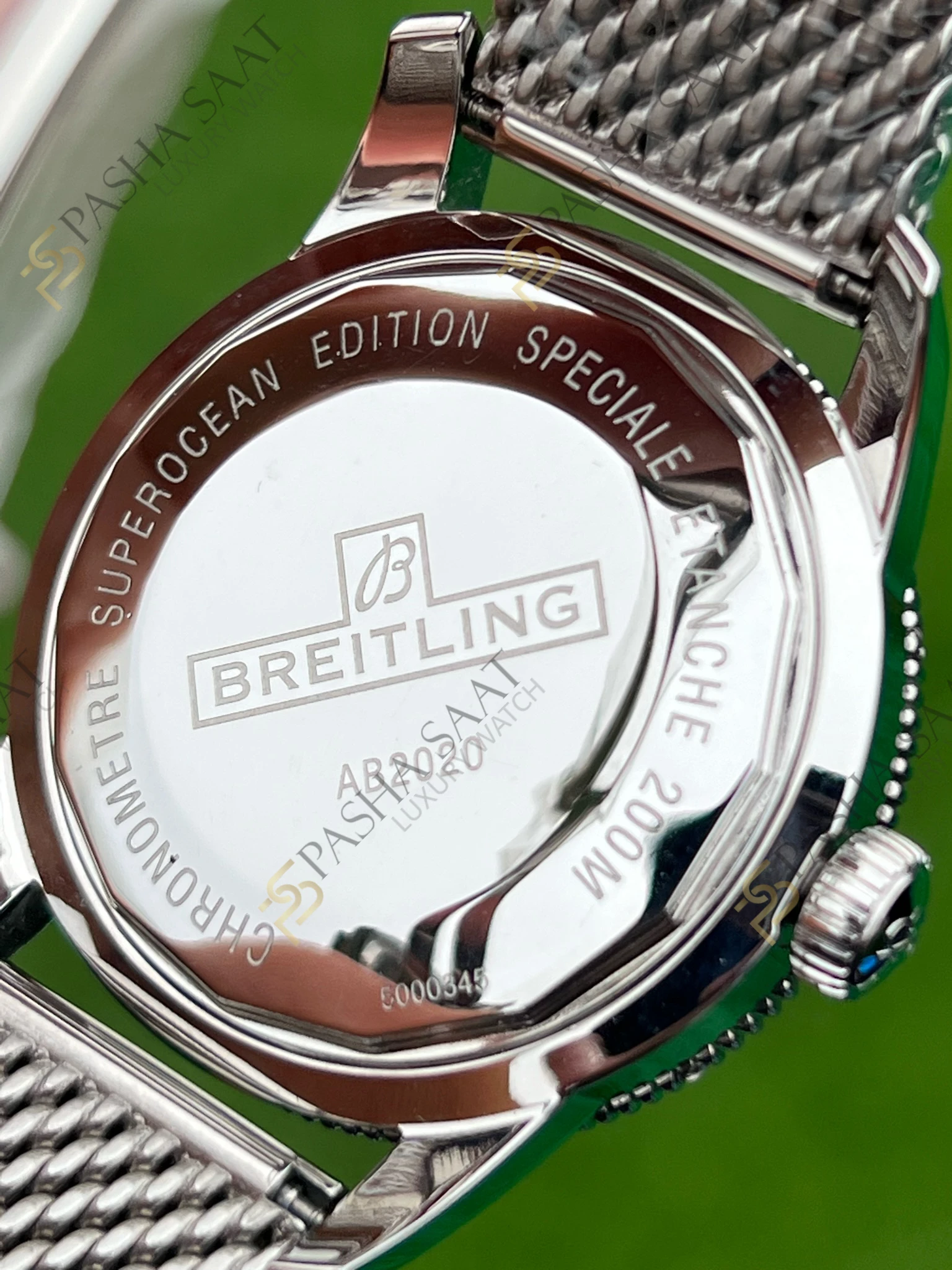 Breitling Superocean Heritage II 42MM Siyah Kadran Çelik Kordon Superklon Saat Breitling Superocean Heritage II 42MM Siyah Kadran Çelik Kordon Superklon Saat - Görsel 6