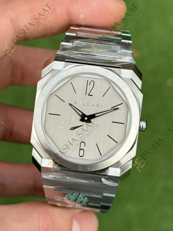 Eta Saat - Pasha Saat Bvlgari Octo Finissimo Gri Kadran 103464 Superclone Eta Saat