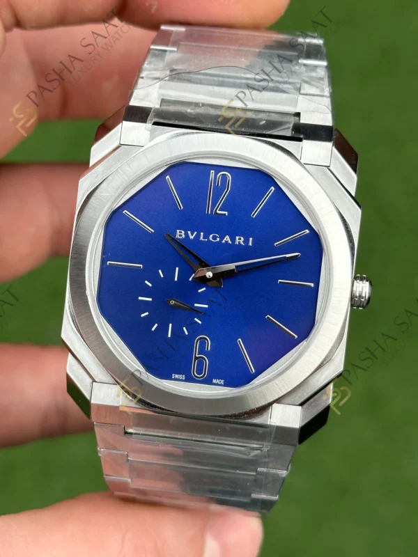 Eta Saat - Pasha Saat Bvlgari Octo Finissimo Mavi Kadran 103431 Superclone Eta Saat