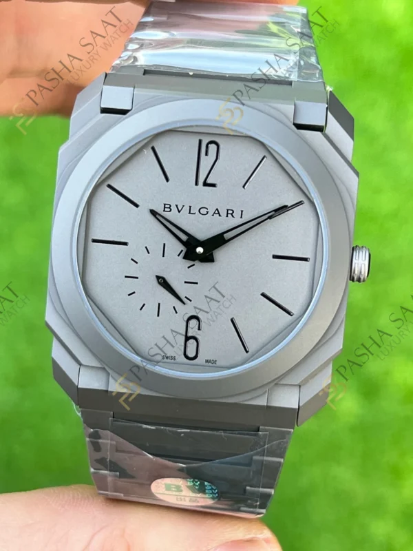 Eta Saat - Pasha Saat Bvlgari Octo Finissimo Titanyum 102713 Superclone Eta Saat