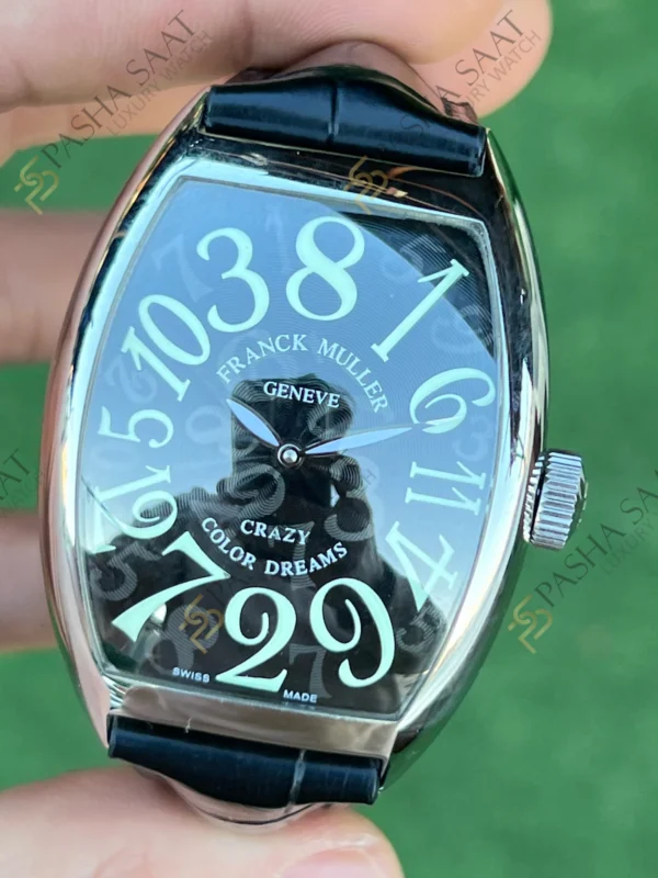Franck Muller Casablanca Crazy Hours Siyah Kadran Eta Saat 1