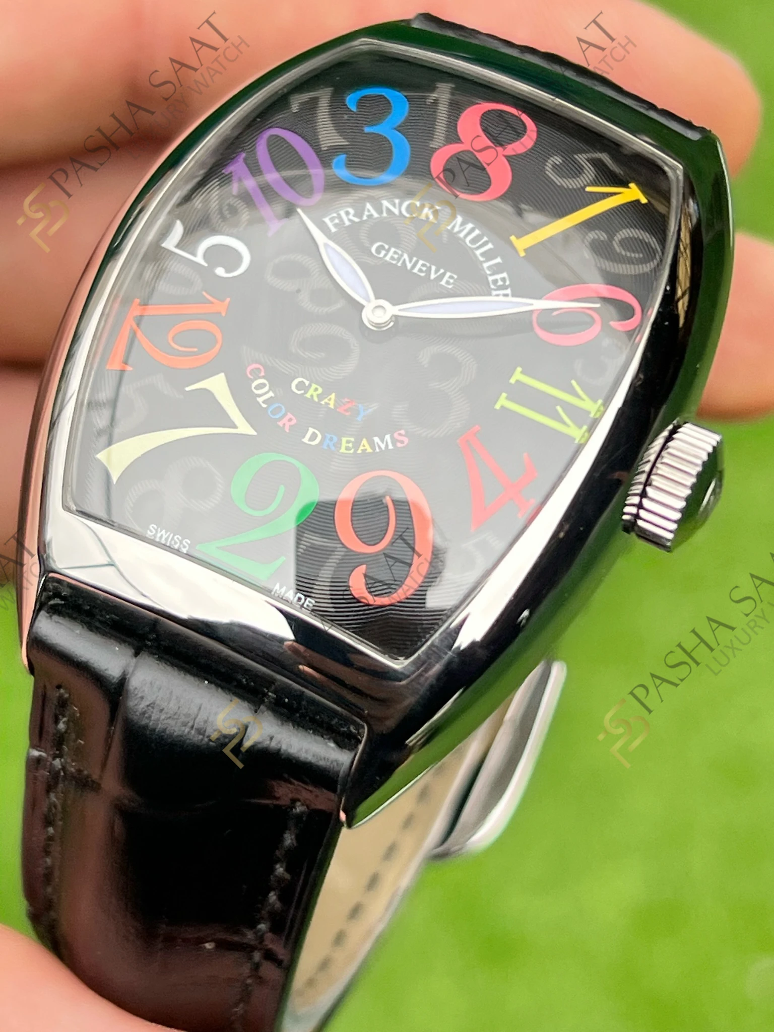 Franck Muller Crazy Color Dreams Siyah Kadran Superclone Saat - Görsel 2