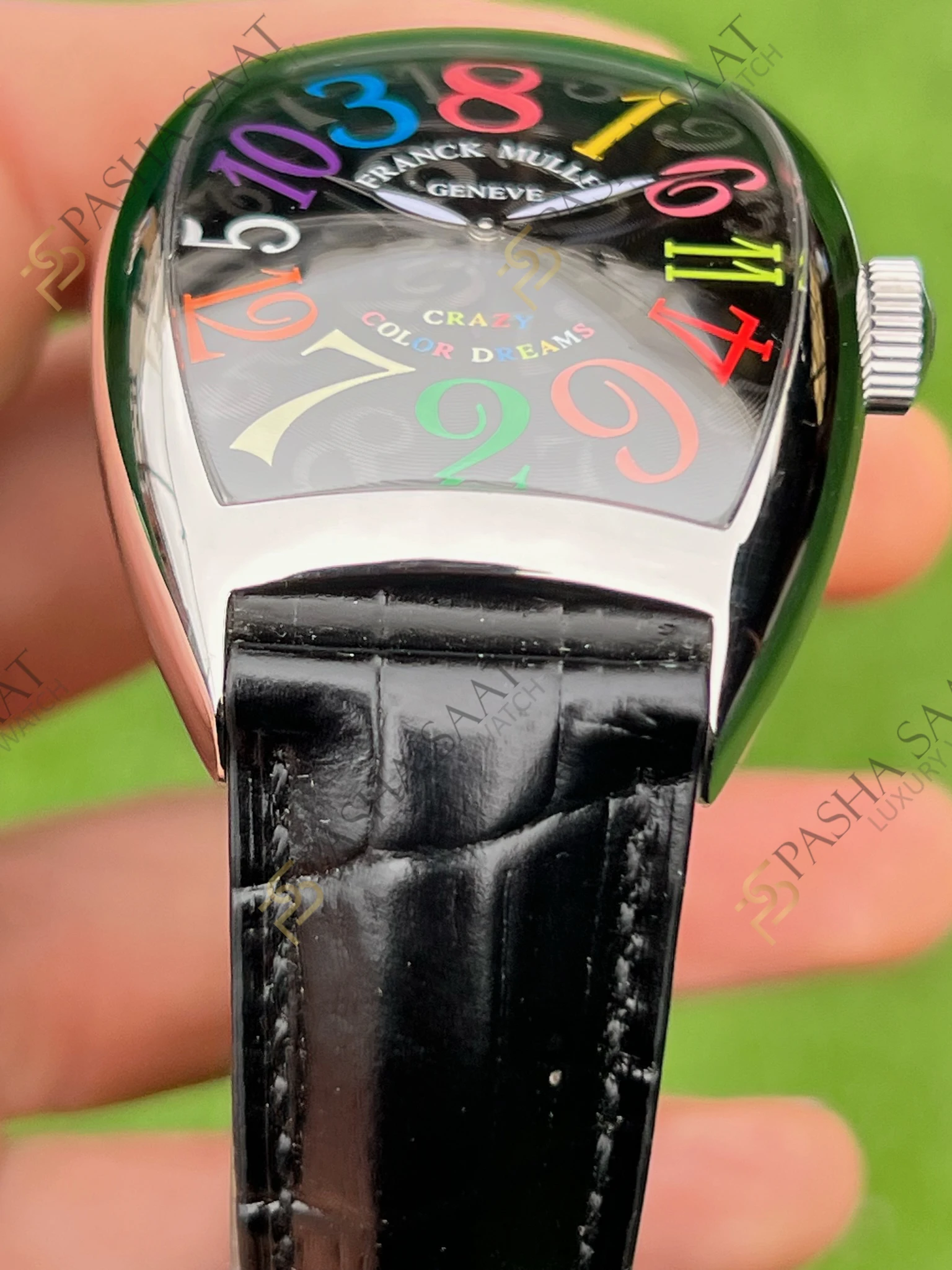 Franck Muller Crazy Color Dreams Siyah Kadran Superclone Saat - Görsel 3