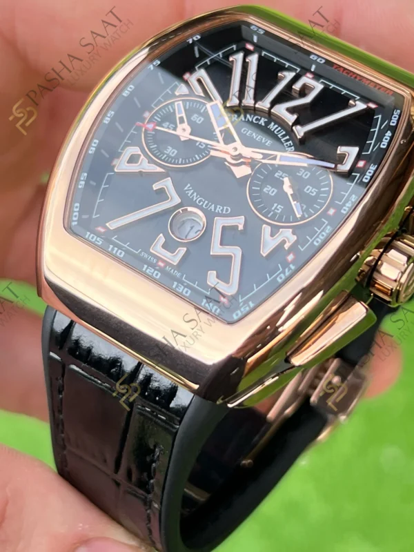 Franck Muller Vanguard Chrono Rose Gold Kasa Eta Saat 2