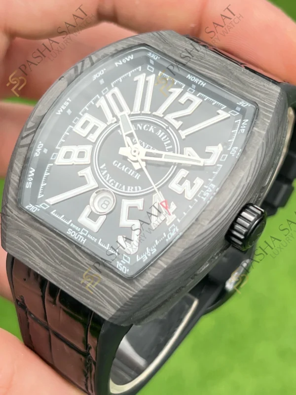 Franck Muller Vanguard Karbon Kasa Beyaz Rakam Superclone Saat 2