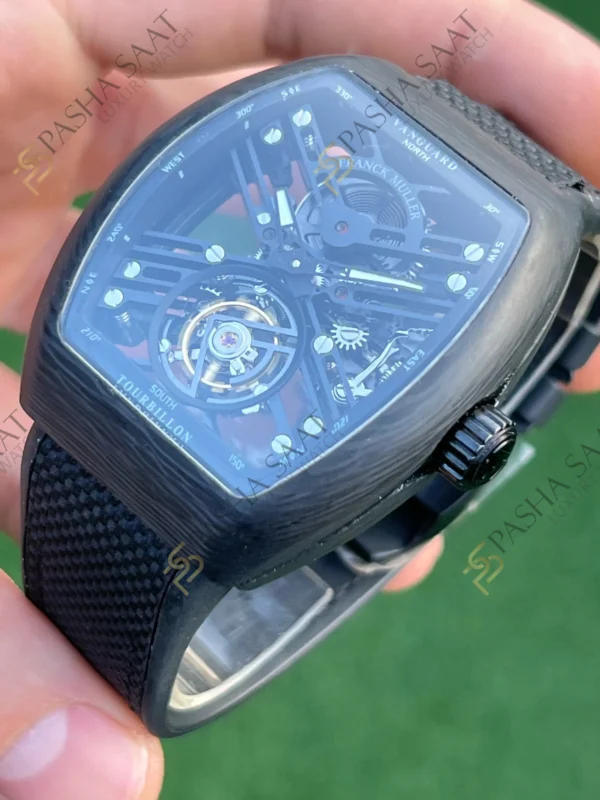 Franck Muller Vanguard Skeleton Karbon V45 Tourbillon Eta Saat 3