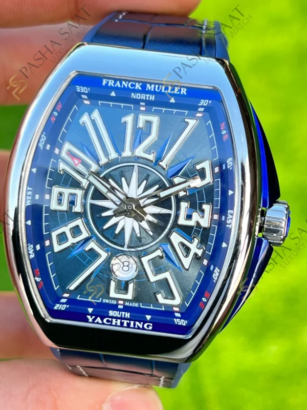 Eta Saat - Pasha Saat Franck Muller Vanguard Yachting Mavi Kordon V45 Superclone