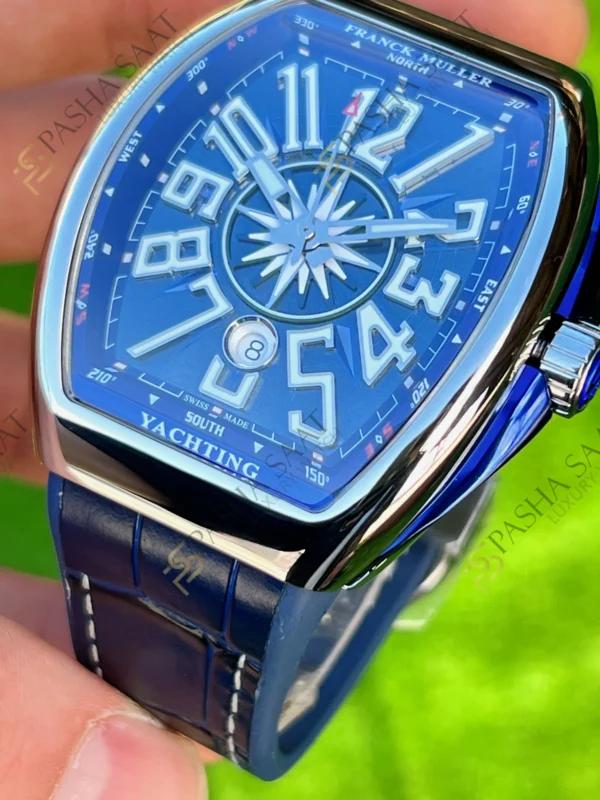 Franck Muller Vanguard Yachting Mavi Kordon V45 Superclone 2