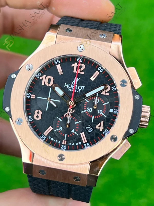 Eta Saat - Pasha Saat Hublot Big Bang Rose Gold Kasa Karbon Kadran Eta Saat