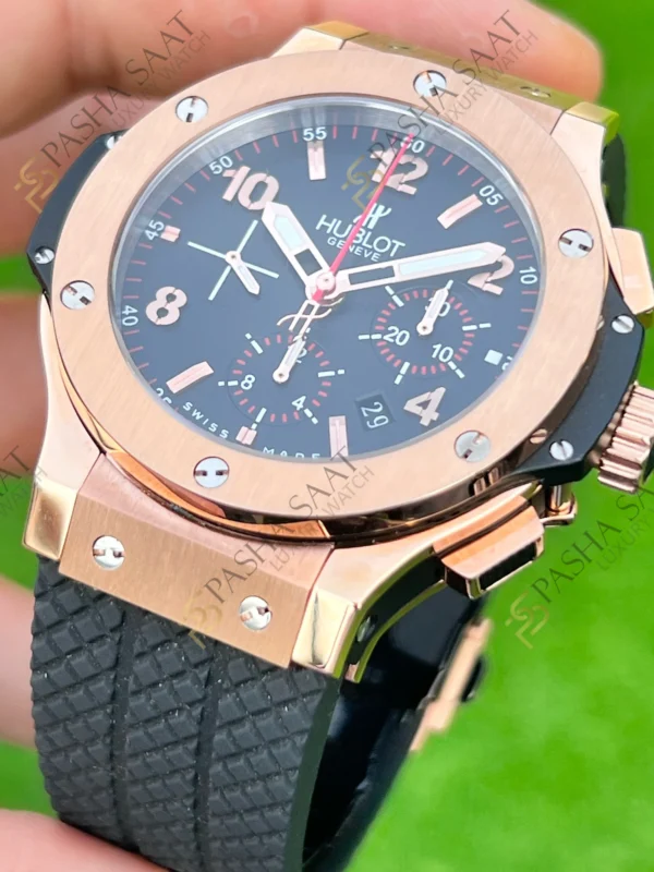 Hublot Big Bang Rose Gold Kasa Karbon Kadran Eta Saat 2