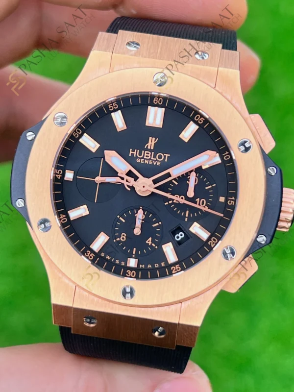 Eta Saat - Pasha Saat Hublot Big Bang Rose Kasa Siyah Kadran 301.PX Superclone Saat
