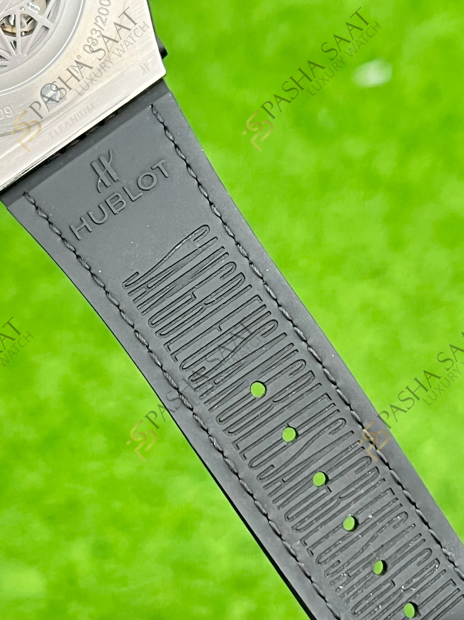 Hublot Big Bang Sang Bleu Titanyum Kasa Siyah Kadran Superclone Saat - Görsel 7