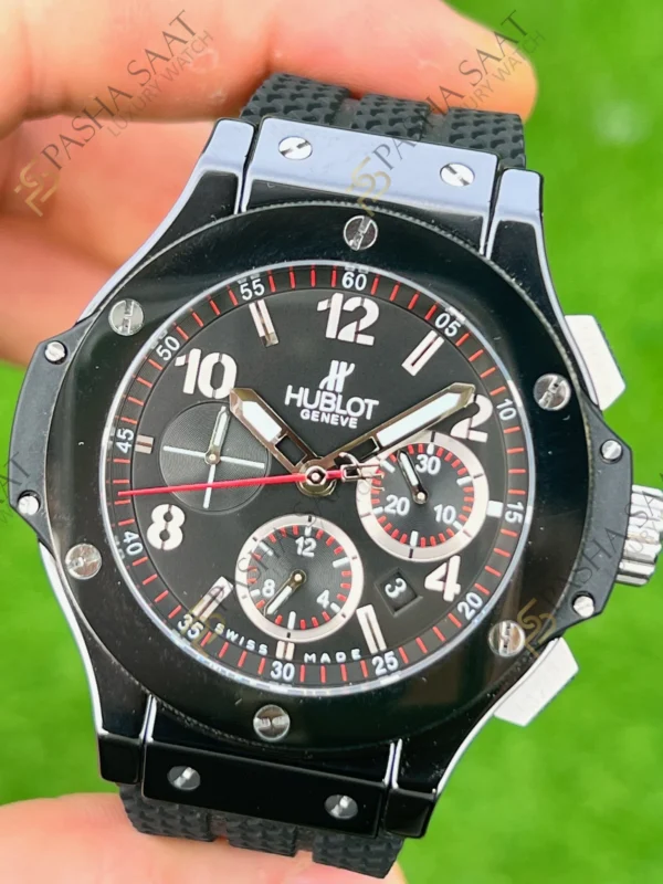 Hublot Big Bang Siyah Seramik Siyah Kadran Superclone Saat