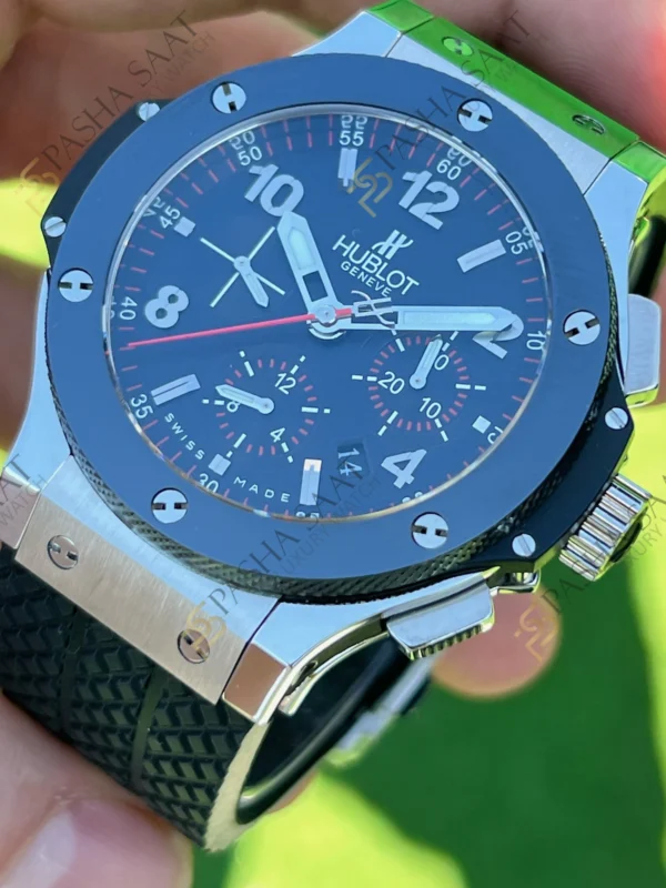 Hublot Big Bang elik Kasa Karbon Kadran Seramik Bezel 2