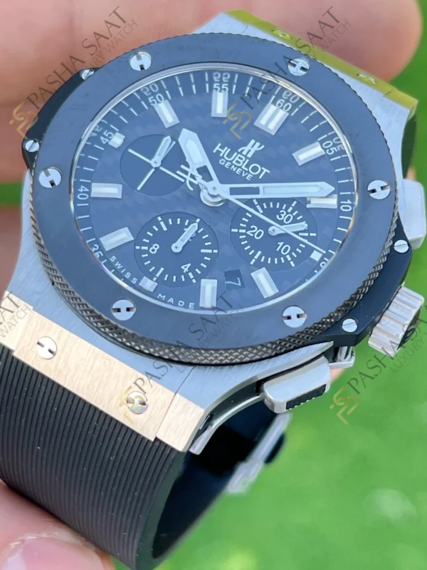 Hublot Big Bang elik Kasa Karbon Kadran Superclone Saat 2
