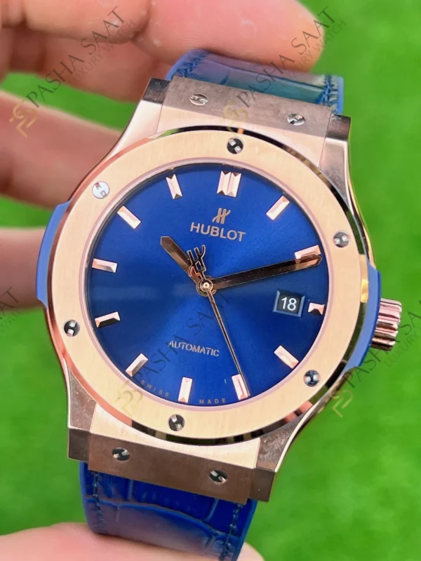 Hublot Classic Fusion King Gold Blue 38mm Eta Saat