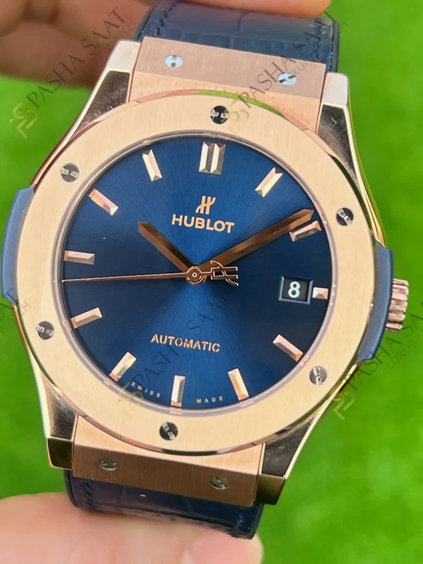 Hublot Classic Fusion King Gold Blue 42mm Eta Saat