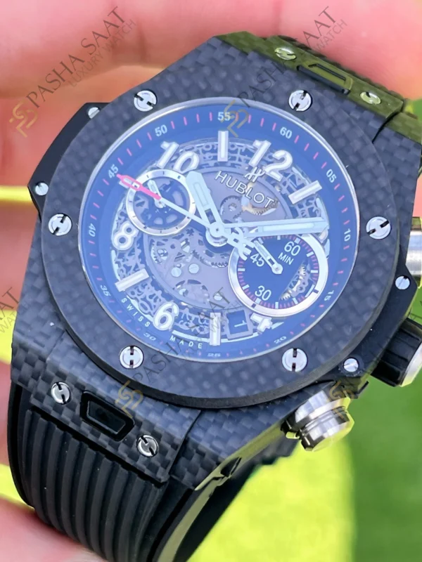 Hublot Unico Karbon Kasa Superclone Saat 2