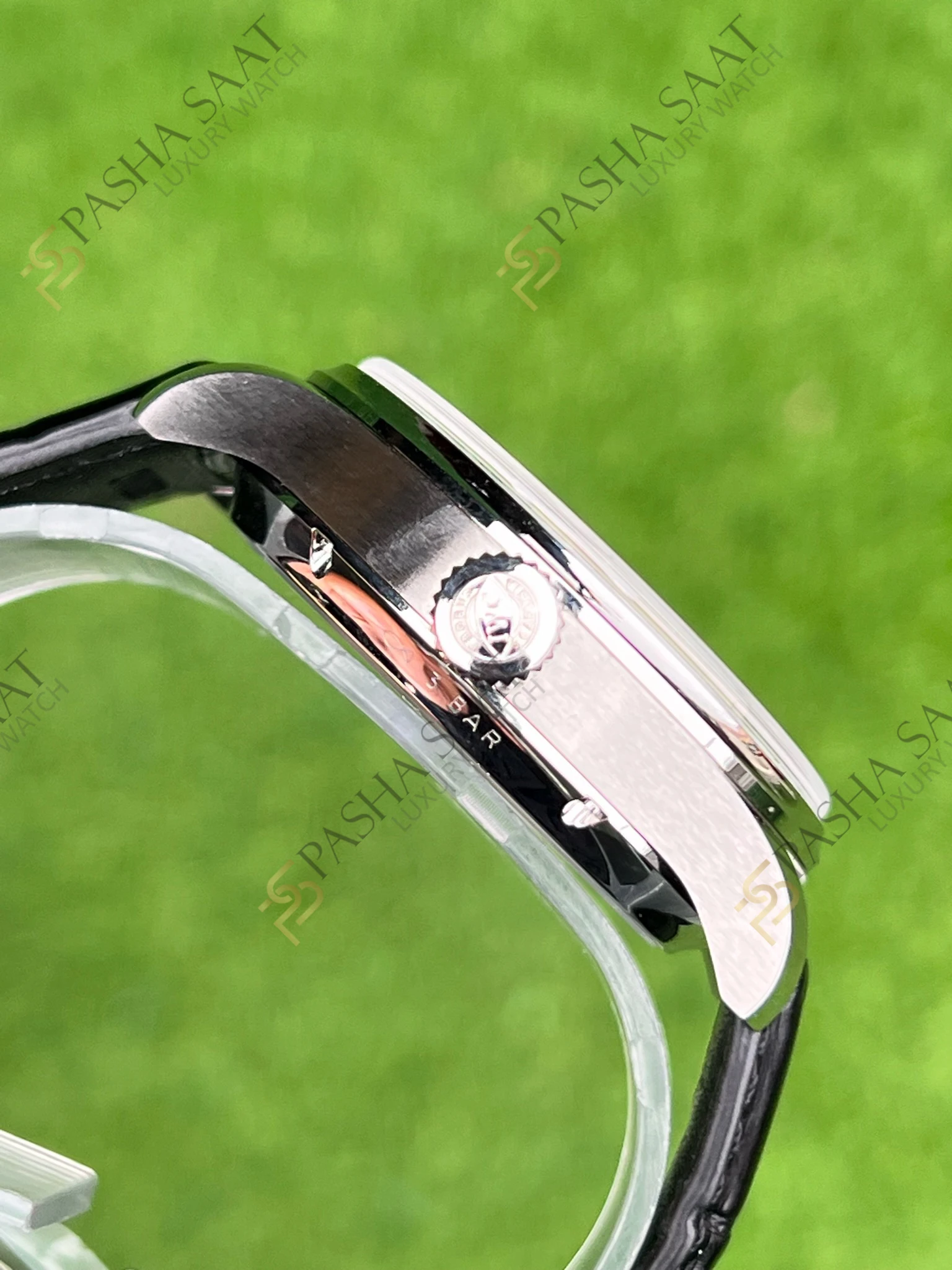 IWC Portugieser Annual Calendar Çelik Kasa Beyaz Kadran Superclone Saat - Görsel 4