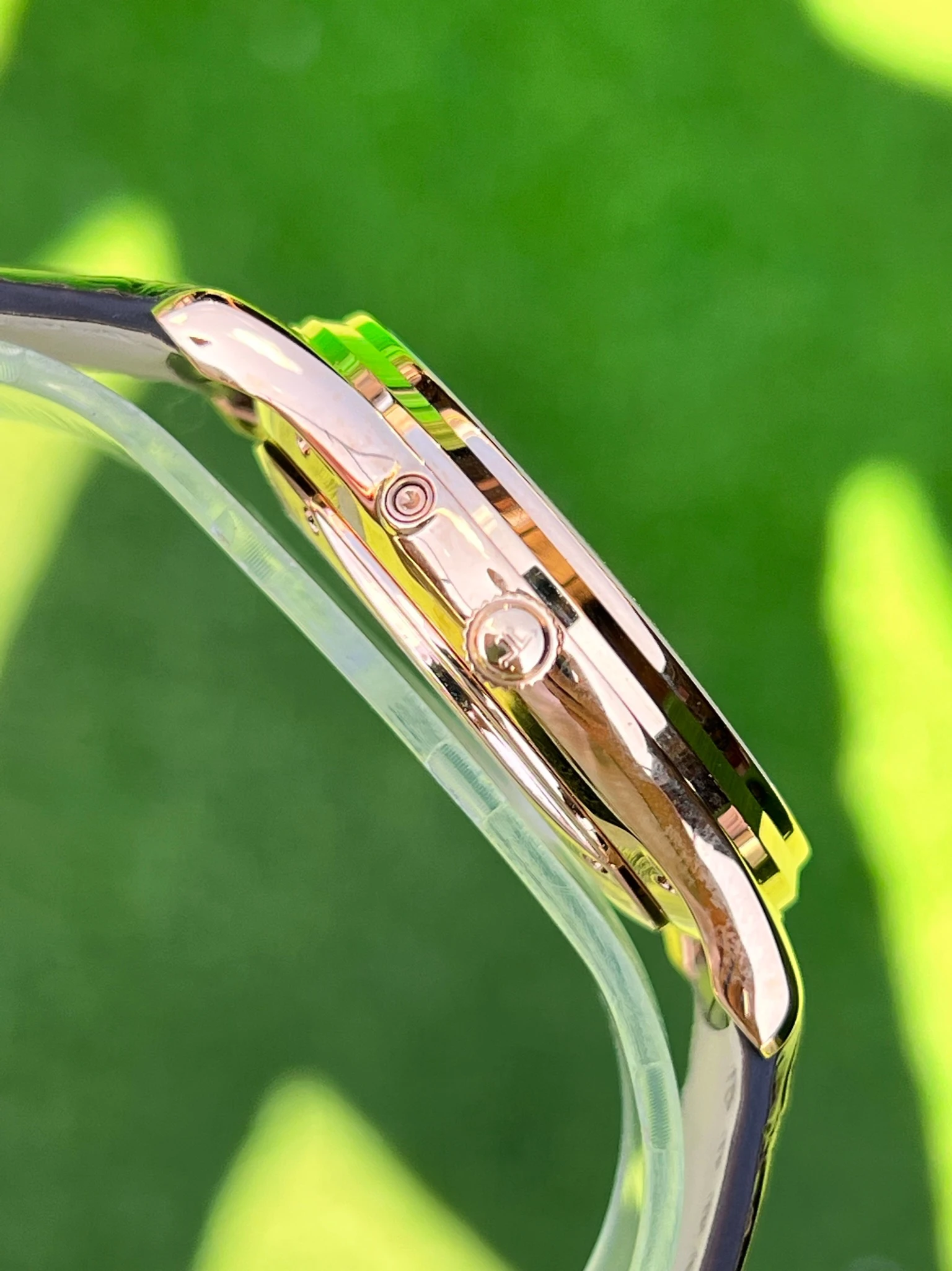 Jaeger-LeCoultre Master Ultra Thin Moon Rose Gold Beyaz Kadran Superclone Saat - Görsel 4