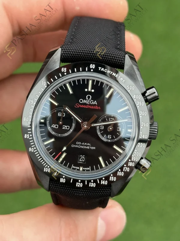 Eta Saat - Pasha Saat Omega Speedmaster Dark Side of the Moon Seramik Super Clone Saat